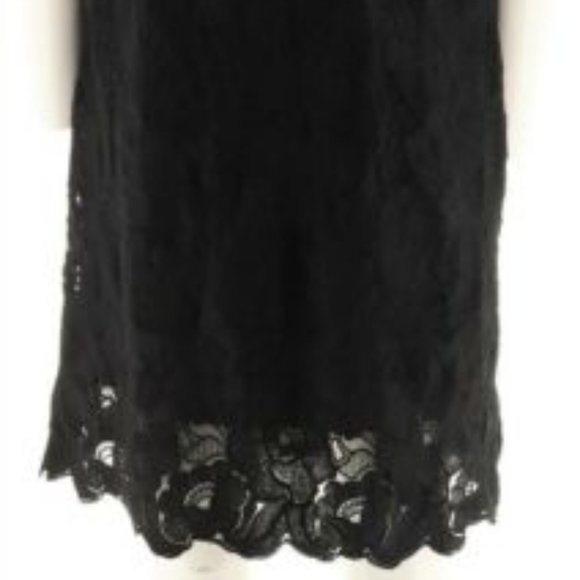 NWT ISAAC MIZRAHI LACE FLUTTER SLV SHEATH DRESS 20 - Picture 8 of 11